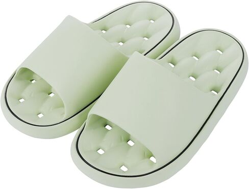 Quick Drying Shower Shoes Men Lightweight Shower Slippers with Drain Hole Soft Women Bathroom Slippers for Gym, Spa, Pool Anti-Slip Shower Shors Home Bathing Slipper Sandals in Kuwait