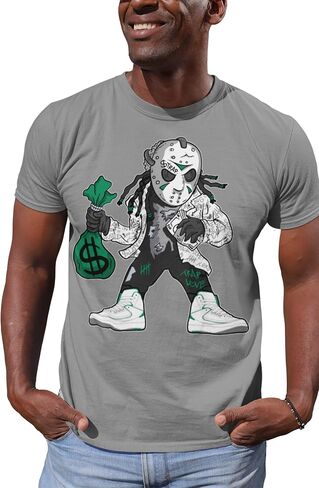 Jordan 2 Retro Lucky Green Shirt to Match Green/White Shoes, Men's Tee to Match Jordan 2 Lucky Green in Saudi Arabia