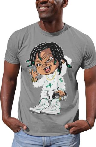 Jordan 2 Retro Lucky Green Shirt to Match Green/White Shoes, Men's Tee to Match Jordan 2 Lucky Green in Saudi Arabia