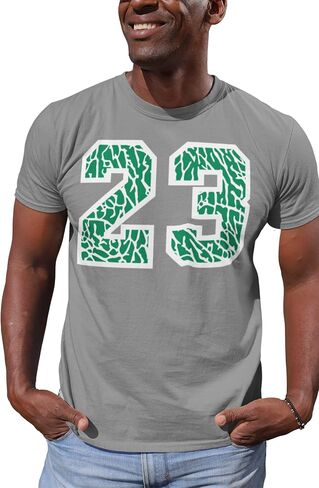 Jordan 2 Retro Lucky Green Shirt to Match Green/White Shoes, Men's Tee to Match Jordan 2 Lucky Green in Saudi Arabia