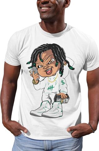Jordan 2 Retro Lucky Green Shirt to Match Green/White Shoes, Men's Tee to Match Jordan 2 Lucky Green in Saudi Arabia
