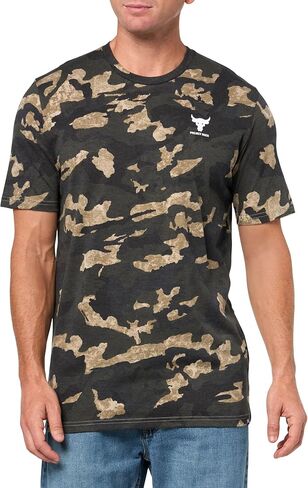 Under Armour Men's Project Rock All Over Print Short Sleeve T Shirt in Kuwait