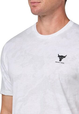 Under Armour Men's Project Rock All Over Print Short Sleeve T Shirt in Kuwait