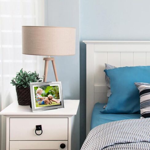 Calenzana 4x6 Picture Frame Sparkle Glass Photo Frames Set for Tabletop, 2 Pack in Kuwait