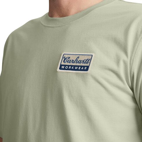 Carhartt Men's Relaxed Fit Lightweight Short-Sleeve Script Patch T-Shirt in Kuwait