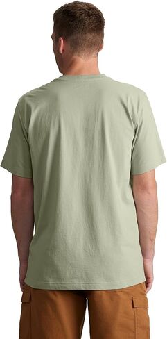 Carhartt Men's Relaxed Fit Lightweight Short-Sleeve Script Patch T-Shirt in Kuwait