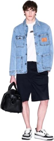 Armani Exchange Men's Small Ax Center Logo in Saudi Arabia