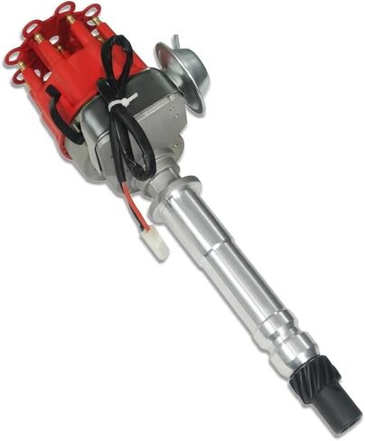 Red Cap Ready To Run Ignition Distributor Fits Chevy SBC BBC V8 305 350 396 454 (OE: 1035011, PE323R) in Kuwait