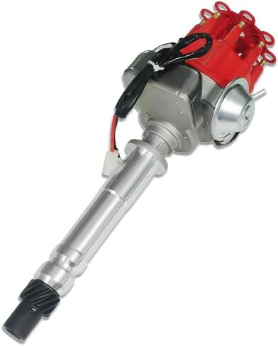 Red Cap Ready To Run Ignition Distributor Fits Chevy SBC BBC V8 305 350 396 454 (OE: 1035011, PE323R) in Kuwait