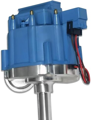 Red Cap Ready To Run Ignition Distributor Fits Chevy SBC BBC V8 305 350 396 454 (OE: 1035011, PE323R) in Kuwait