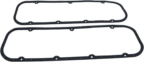 Steel Core Rubber Valve Cover Gaskets Compatible With 1965-1985 Chevy Engine BBC Big Block 396 427 454 502,-Black in Saudi Arabia