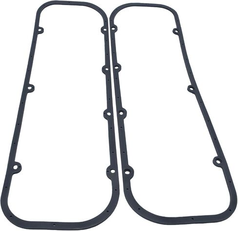 Steel Core Rubber Valve Cover Gaskets Compatible With 1965-1985 Chevy Engine BBC Big Block 396 427 454 502,-Black in Saudi Arabia