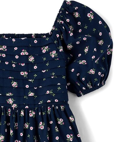 The Children's Place Girls' Short Sleeve Everyday Dresses, Pink Tropic 2-Pack in Saudi Arabia