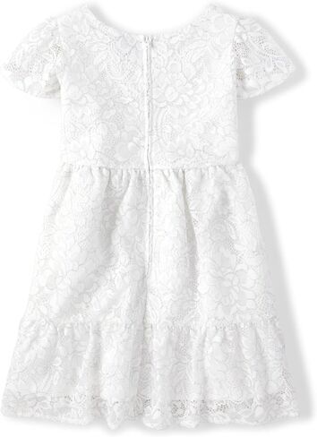 The Children's Place Girls' Short Sleeve Everyday Dresses, Pink Tropic 2-Pack in Saudi Arabia