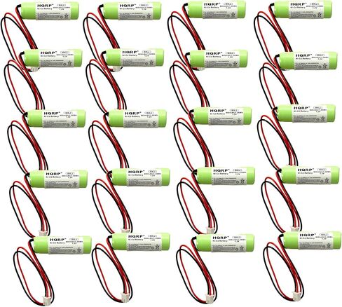 بطارية ضوء خروج الطوارئ HQRP متوافقة مع Unitech AA900mAh، OSA268 OSI OSA-268، MINBO AA-1000، Lithonia EXR LED EL M6 KR-AA900MAH KRAA900MAH ELB CS01 Lithonia ELBCS01 CUSTOM-332 BST DAA900BT in Saudi Arabia