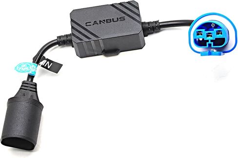 TECHMAX 9007 LED Fog Light Canbus Decoder,Anti-Flickering Harness Error Free Resistor Warning Canceler,Pack of 2 in Kuwait