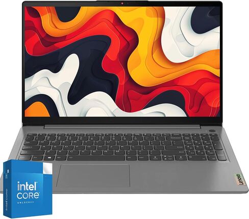كمبيوتر محمول Lenovo Everyday Essential 15 FHD • ذاكرة وصول عشوائي (RAM) سعة 36 غيغابايت • خدمة Microsoft 365 مجانية • مساحة تخزين 512 غيغابايت (محرك أقراص SSD سعة 256 غيغابايت ومحرك أقراص خارجي P-200 سعة 256 غيغابايت) • معالج Intel رباعي النواة • Wi-Fi 6 in Kuwait