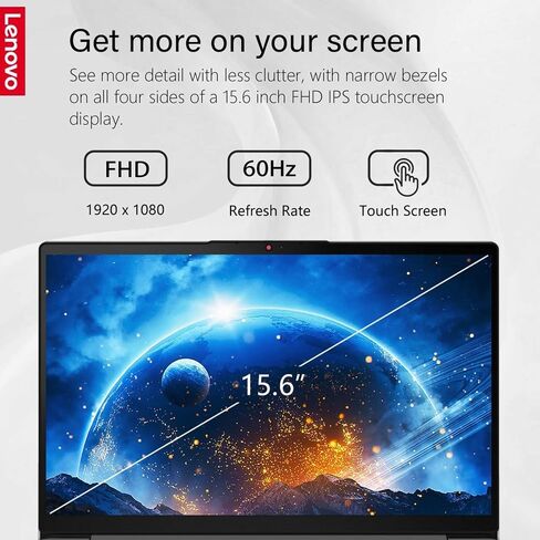 كمبيوتر محمول Lenovo Everyday Essential 15 FHD • ذاكرة وصول عشوائي (RAM) سعة 36 غيغابايت • خدمة Microsoft 365 مجانية • مساحة تخزين 512 غيغابايت (محرك أقراص SSD سعة 256 غيغابايت ومحرك أقراص خارجي P-200 سعة 256 غيغابايت) • معالج Intel رباعي النواة • Wi-Fi 6 in Kuwait