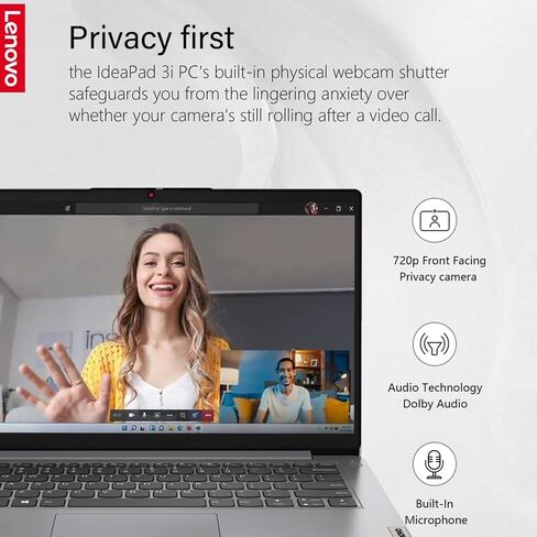 كمبيوتر محمول Lenovo Everyday Essential 15 FHD • ذاكرة وصول عشوائي (RAM) سعة 36 غيغابايت • خدمة Microsoft 365 مجانية • مساحة تخزين 512 غيغابايت (محرك أقراص SSD سعة 256 غيغابايت ومحرك أقراص خارجي P-200 سعة 256 غيغابايت) • معالج Intel رباعي النواة • Wi-Fi 6 in Kuwait