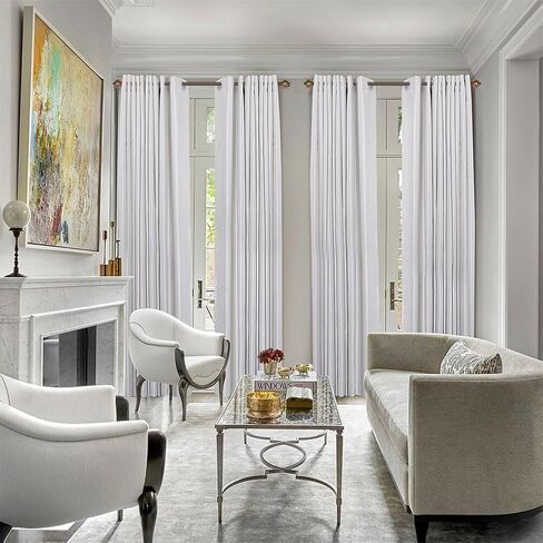 2 pack curtain rod 36-72 inch,3/4 inch Decorative,Black Marbled Finial in Kuwait