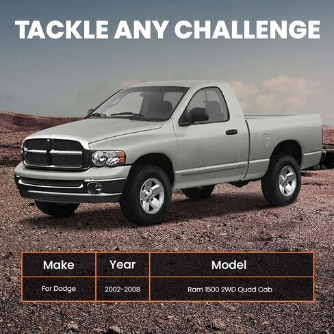 MaxPeedingRods 5 "انخفاض خلفي مجموعة محور فليب لاعب Dodge RAM 1500 2WD Quad Cab 2002-2008 in Kuwait