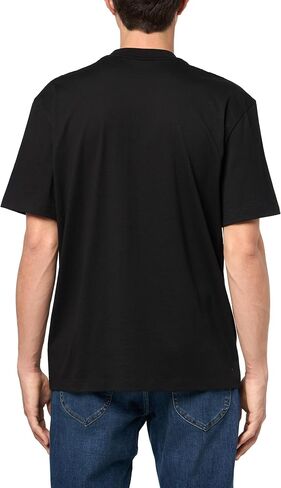 Hugo Men's Script Stack Logo Shirt Sleeve Tshirt in Kuwait