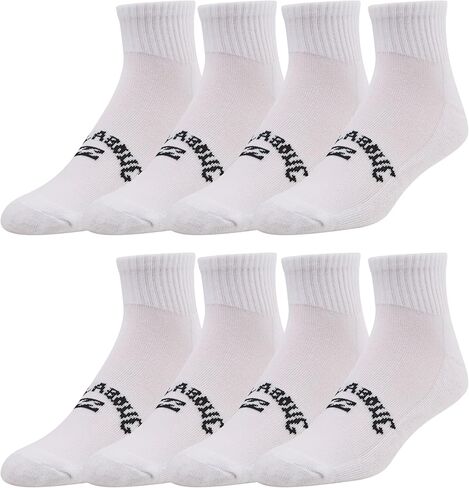 Billabong Mens Socks 8 أزواج الجوارب في الكاحل للرجال حجم الأحذية الرياضية الممتازة 8-12 in Saudi Arabia