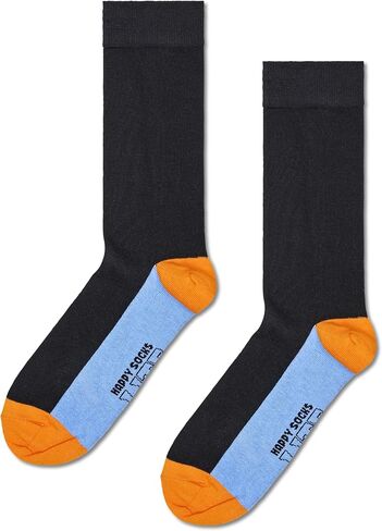 Happy Socks Basics Collection- Multi-Pack Crew Socks for Men and Women- Sports and Food Themed in Saudi Arabia