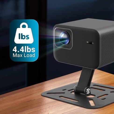 Mini Ceiling Wall Projector Mount Stand Compatible with QKK, DR.J, DBPOWER, Anker, VANKYO, AAXA, Jinhoo, PVO, TMY, AuKing and Most Other Mini Projector (175mm, Silver) in Kuwait