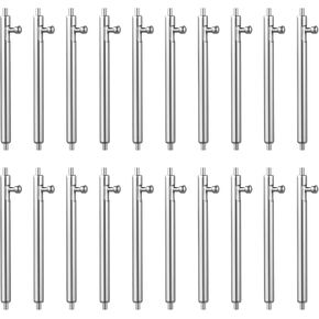 20PCS WATCH BAND PINS 22mm Quick Freff Spring Bars Stainless Steel Watch Band Fins Quick Release Watches Bands Brespons