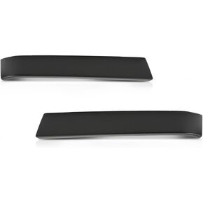 For Chevy Silverado 1500/2500/3500 2005 2006 2007 Grille Molding Driver and Passenger Side | Pair | Un-Primed/Paint to Match | Replacement For GM1212104, GM1213104 | 12335957, 12335958
