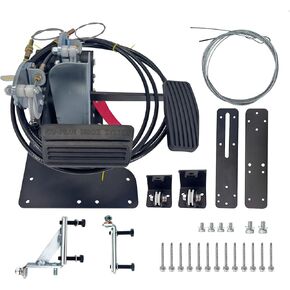 ACAR-B7D Passenger Side Universal Gas and Brake Pedal Dual Control Car Gas Brake Pedal Fit for Driver Training Vehicle, Drivers Assist Device Suit New Driver/Student Driver ACARB7D
