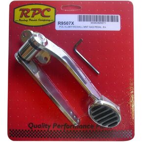 Company R9507X Polished Aluminum Firewall Mount Gas Pedal