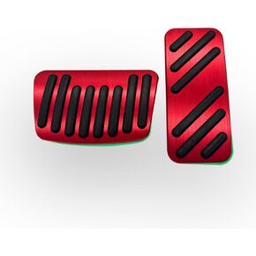 Brake Pedal Gas Accelerator Pedal Cover Compatible with Kia Sedona 2014-2021 Seltos 2021-2024 NIRO 2017-2024 Kia Forte 2019-2024 (Red)