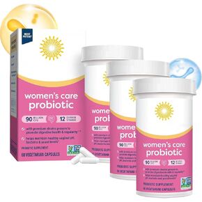 Women's Wellness, Supports pH Balance, Female probiotics 60 Count (1)
