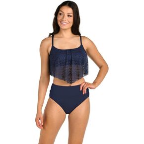 24th & Ocean Women's Midkini Swimsuit Top