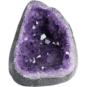 Amethyst Crystal Gems and Healing Stones Rocks Geodes Purple Room Decor Quartz Chakra for Crafts Reiki Protection Bulk Agate Raw Large Towers Real Decorations Home Natural Cluster Collection