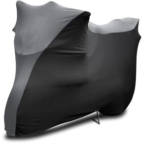 WinPower Indoor Motorcycle Cover, Soft Stretch Elastic Dustproof Protection Cover for Motorbikes, 96inches