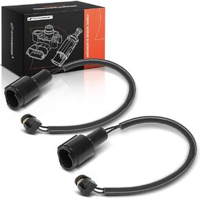 A-Premium Brake Pad Wear Sensor Compatible with BMW 525i 1989-1995, 525iT 1993, 530i/540i 1994-1995, 535i 1989-1993, 735i 1987-1992, 735iL 1988-1992, 740i, 740iL, 750iL, 850i, M5, M6, 2-PC Set