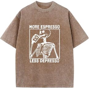 GSOU SNOW Men Oversized T Shirt Cotton Casual Unisex Short Sleeve Vintage Baggy Tee Shirts Washed Mens Streetwear