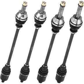 Front and Rear Left and Right ATV CV Axle Drive shaft Assembly Set for Polaris RZR XP 900/RZR XP 4 900 2011 2012 2013 2014 - Full Set