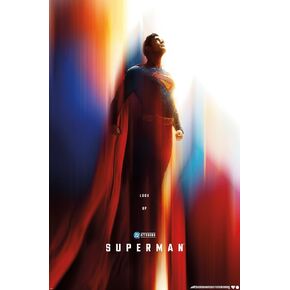 Trends International DC Comics Superman (2025) - Superman Teaser One Sheet Wall Poster, 34L x 22.4W, Unframed Version