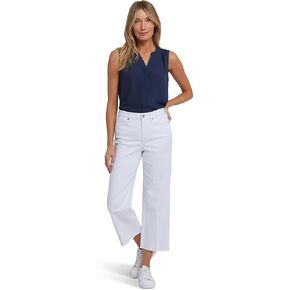 NYDJ Women's Coco Relaxed Wide Leg Crop Jeans