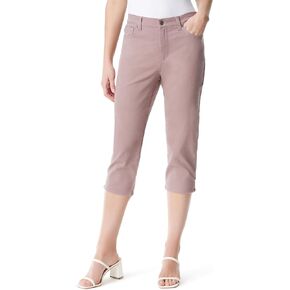 Gloria Vanderbilt Women's Amanda Capri with High Rise Straight Standard
