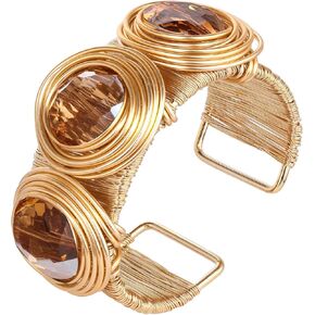 Chunky Gold Cuff Bracelets for Women Stack Silver Bracelet Vintage Bohemian Indian Bangles for Women Adjustable Open Wide Gold Bangle Bracelet Trendy Statement Jewelry in Saudi Arabia