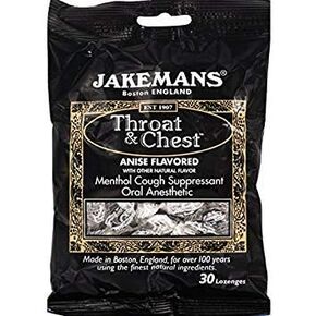 Jakemans Lozenge Thrt&Chest Liqour 30 Ct Case 12