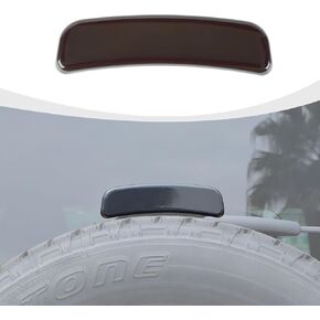 Rearview Mirror Turn Signal Lamp Light Cover Trim Compatible with 2021-2023 Ford Bronco Exterior Accessories 2-Door 4-Door, Smoked Black