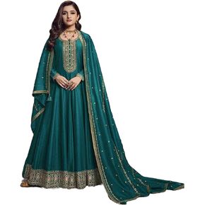 Ready to Wear Indian Pakistani Designer Wedding Party Wear Floor Length Anarkali Salwar Suit for Women