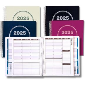 Order Out Of Chaos 2024-25 Academic Planner, Daily, Weekly & Monthly Time Management School Agenda, Size 8.5x8.25 (Midnight)