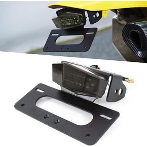 Xitomer Tail Tidy Fit for DRZ400 DRZ400S DRZ400SM 2005 2024 & DRZ400E 2008-2024 Motocycle Fender Eliminator with Tail light/License Plate Light (Smoke)